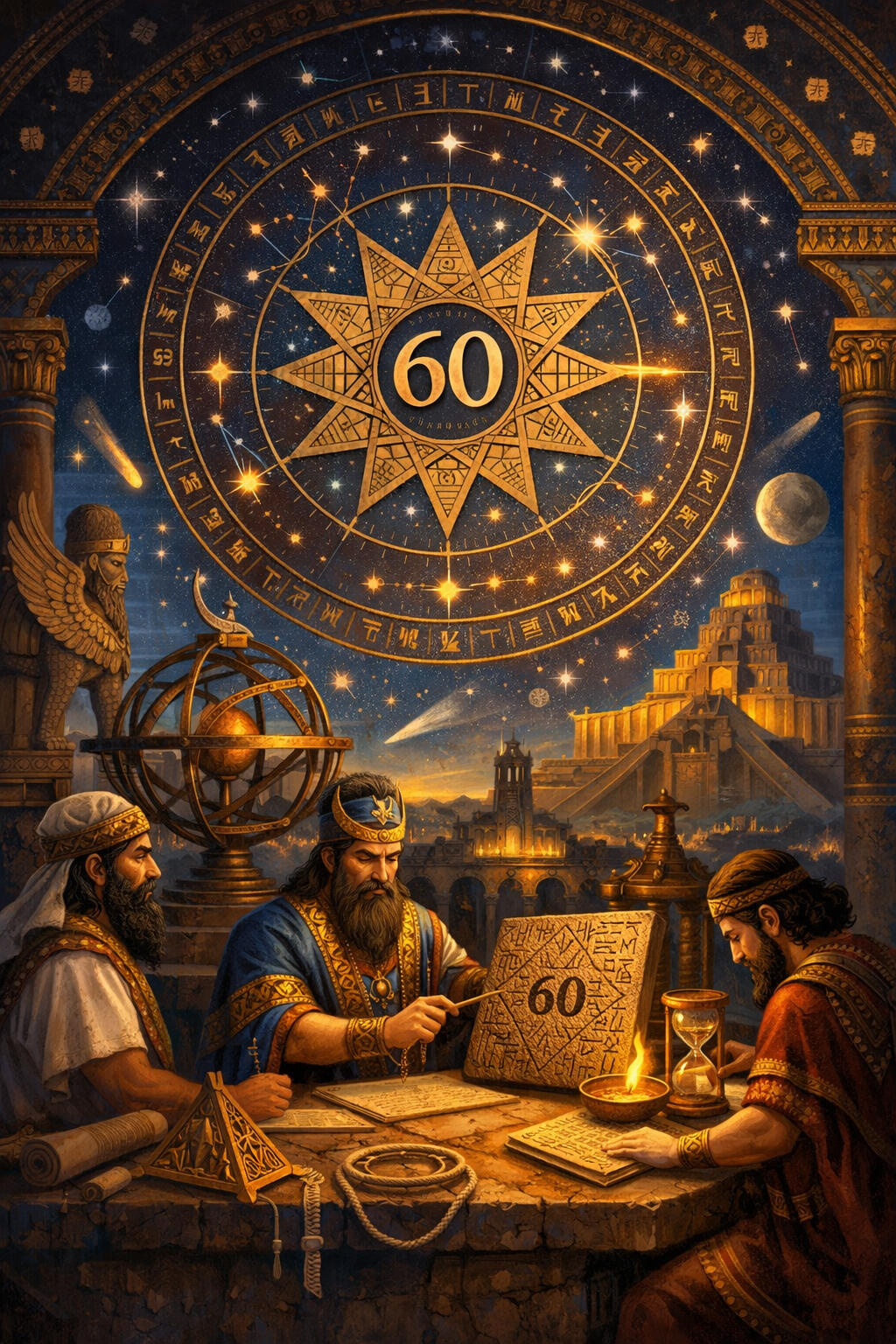 Babylonian 60 Natural Harmonic